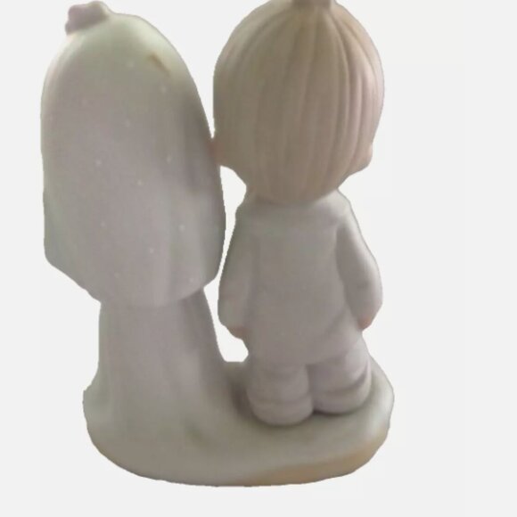 VTG Precious Moments "The Lord Bless You And Keep You" #E-3114 retired Signed - Picture 7 of 11